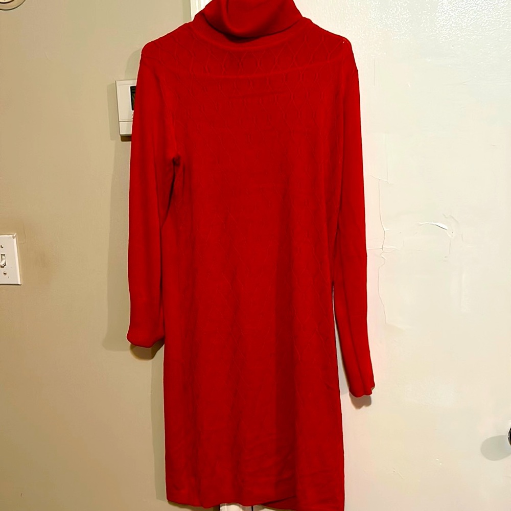 Red dress